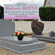 Marbrerie : monuments funéraires